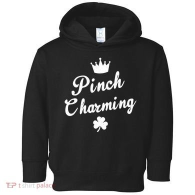 Pinch Charming St Patricks Day Toddler Hoodie