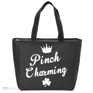 Pinch Charming St Patricks Day Tote Bag