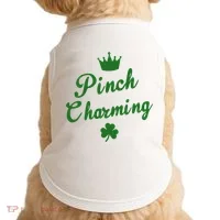 Pinch Charming St Patricks Day Doggie Tank thumb 0