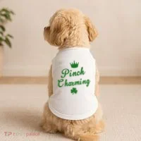 Pinch Charming St Patricks Day Doggie Tank thumb 2