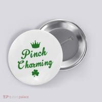 Pinch Charming St Patricks Day Button thumb 0