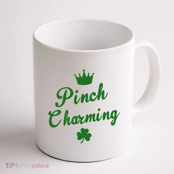 Pinch Charming St Patricks Day Coffee Mug