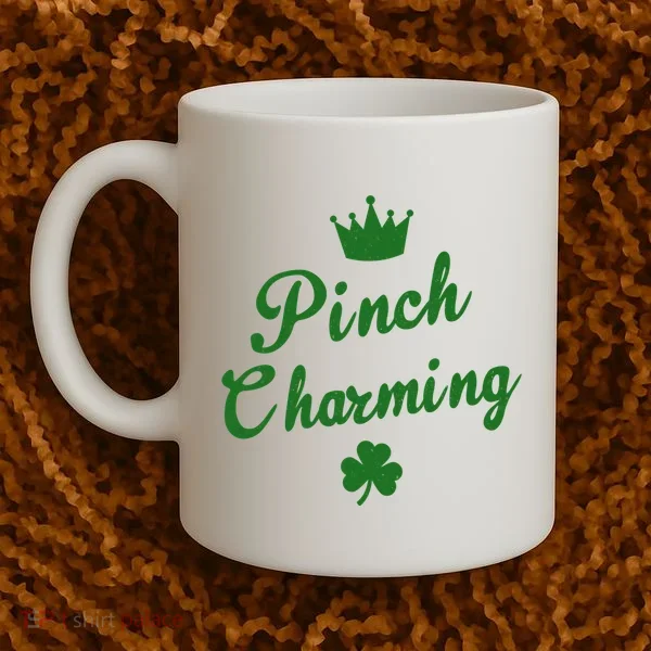 Pinch Charming St Patricks Day Coffee Mug