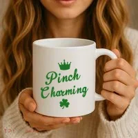 Pinch Charming St Patricks Day Coffee Mug thumb 3