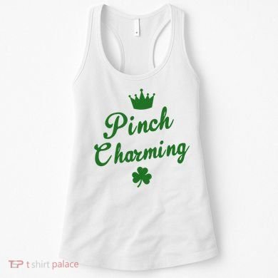 Pinch Charming St Patricks Day Women's Tank Top