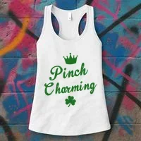 Pinch Charming St Patricks Day Women's Tank Top thumb 3