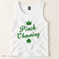Pinch Charming St Patricks Day Tank Top thumb 2