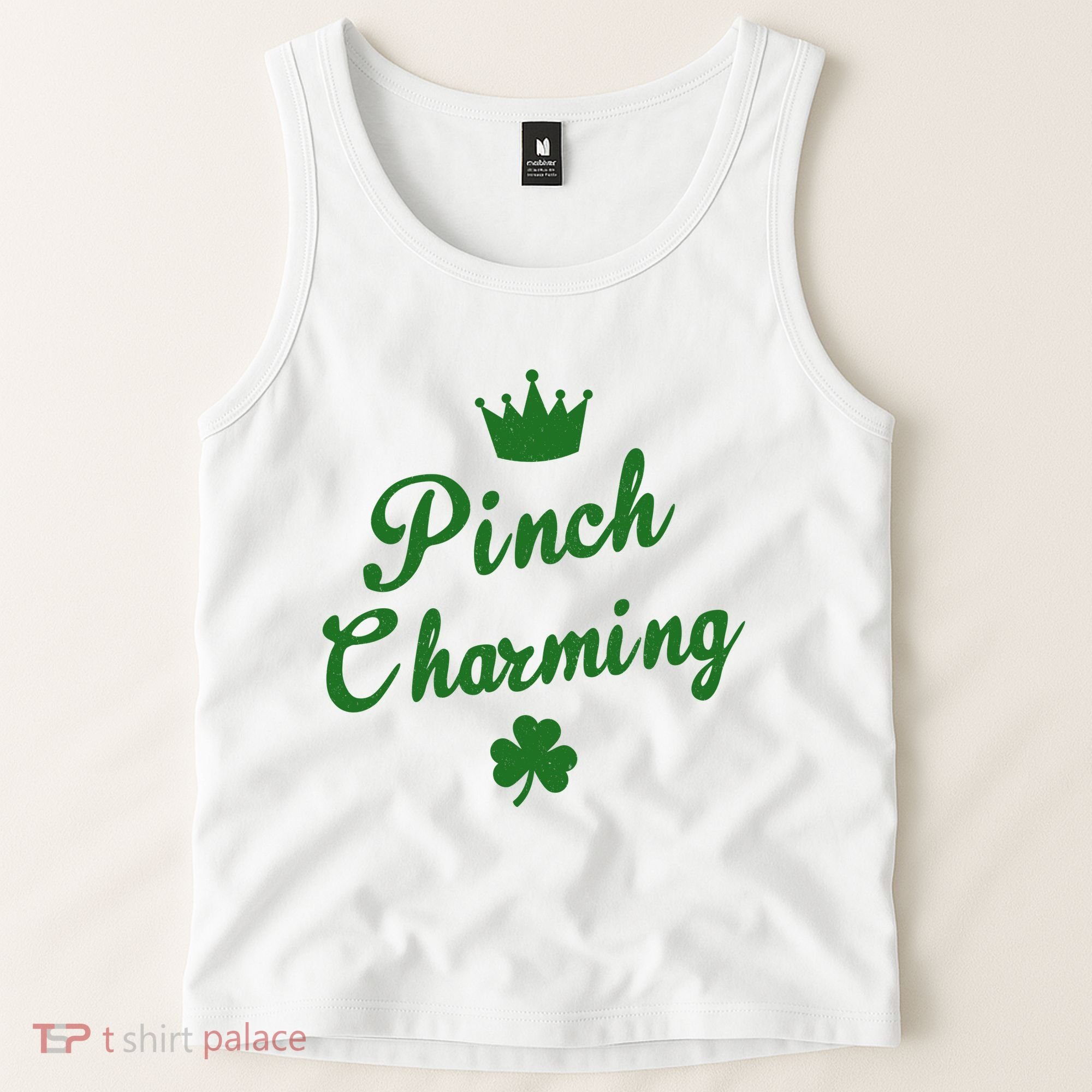 Pinch Charming St Patricks Day Tank Top