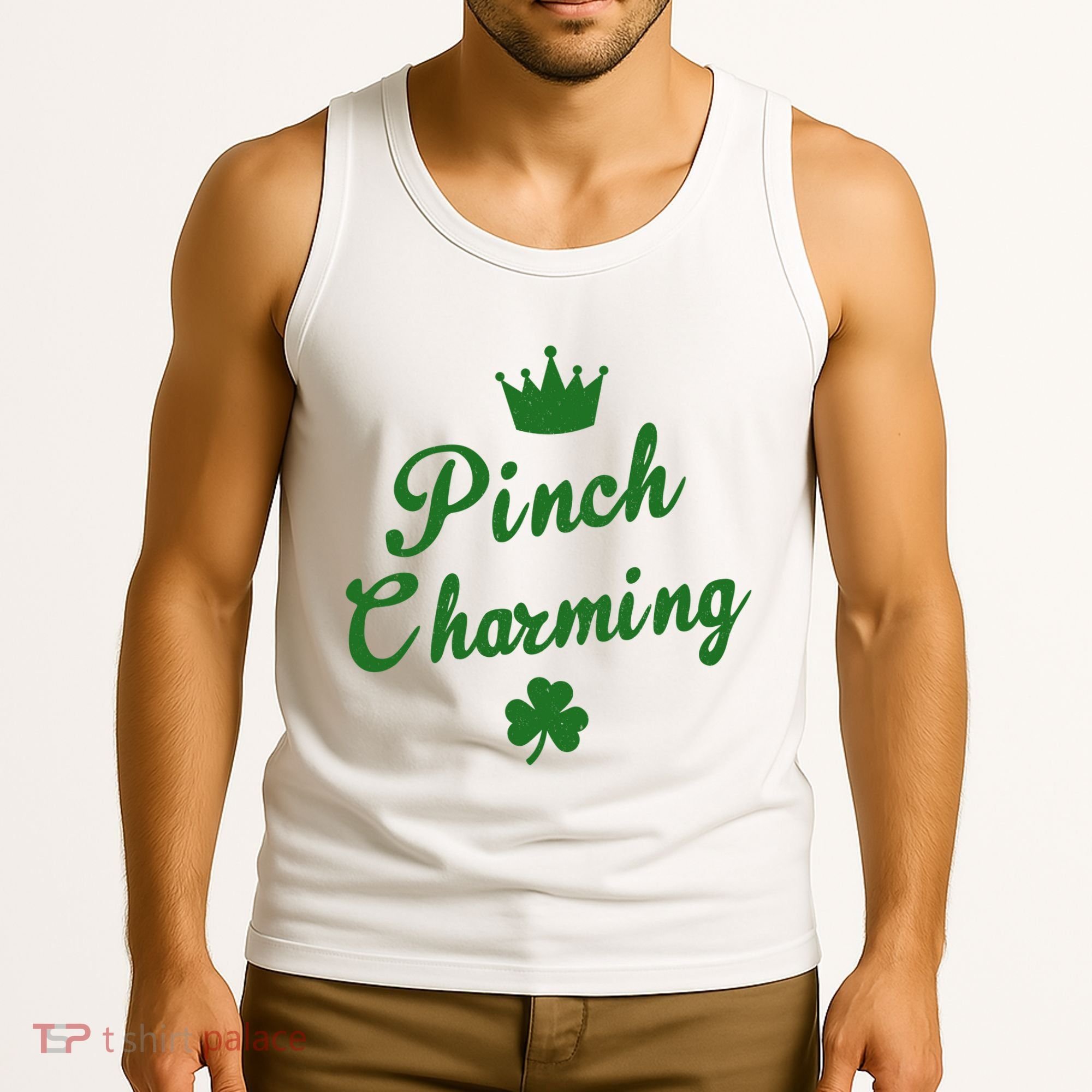 Pinch Charming St Patricks Day Tank Top
