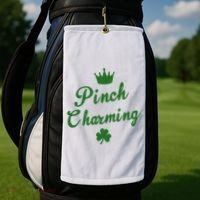 Pinch Charming St Patricks Day Golf Towel thumb 2