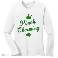 Pinch Charming St Patricks Day Women's Long Sleeve Shirt thumb 0