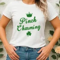 Pinch Charming St Patricks Day Women's T-Shirt thumb 2