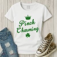 Pinch Charming St Patricks Day Women's T-Shirt thumb 3