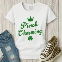 Pinch Charming St Patricks Day Women's T-Shirt thumb 3