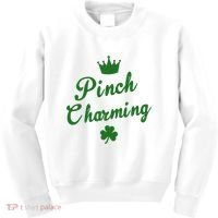 Pinch Charming St Patricks Day Kids Sweatshirt thumb 0