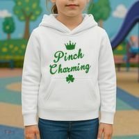 Pinch Charming St Patricks Day Kids Hoodie thumb 3