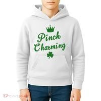 Pinch Charming St Patricks Day Kids Hoodie thumb 4