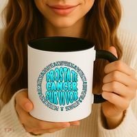 Prostate Cancer Survivor Cute Gift Coffee Mug thumb 3