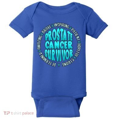 Prostate Cancer Survivor Cute Gift Baby Bodysuit