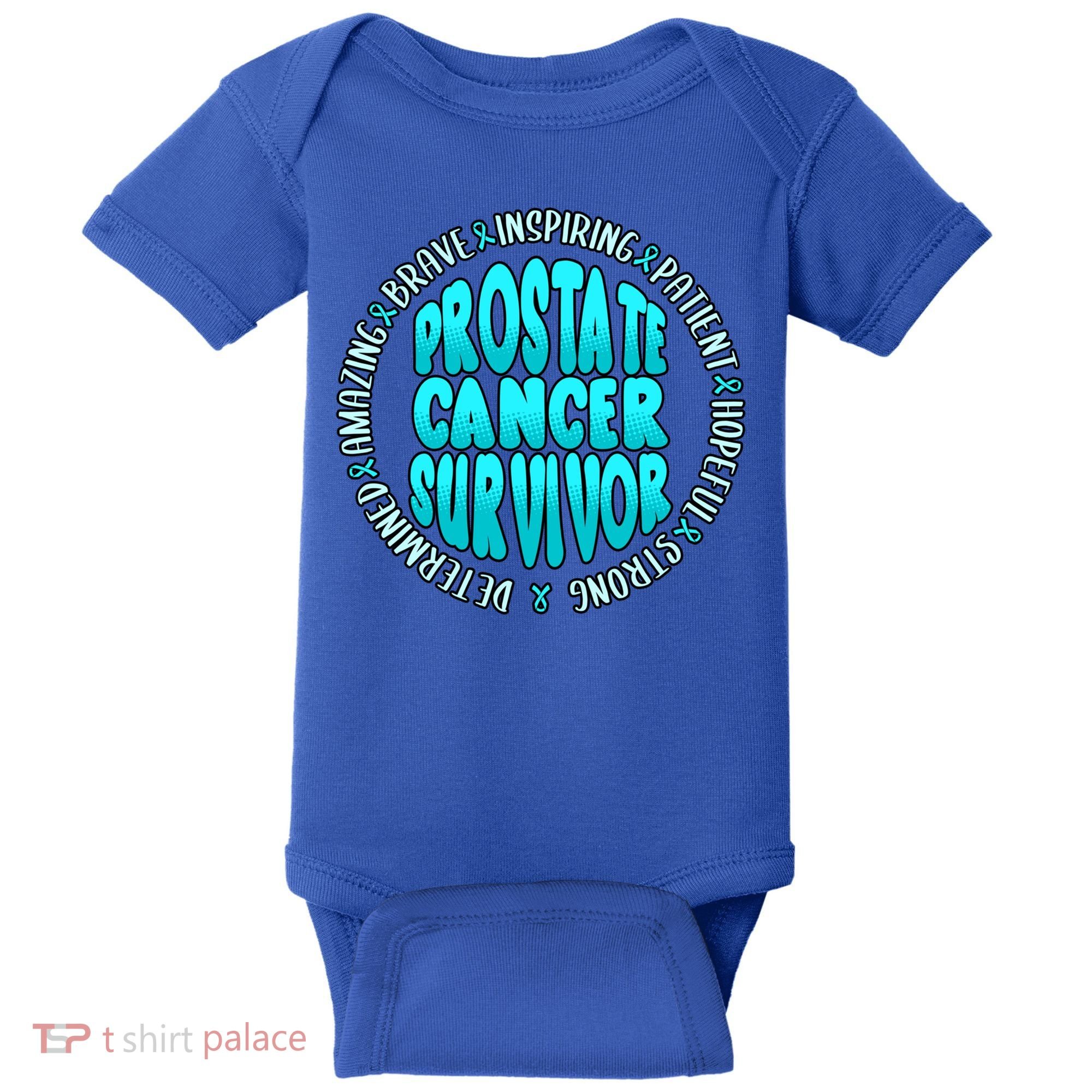 Prostate Cancer Survivor Cute Gift Baby Bodysuit