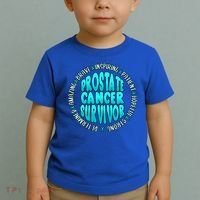 Prostate Cancer Survivor Cute Gift Toddler T-Shirt thumb 2