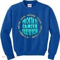 Prostate Cancer Survivor Cute Gift Kids Sweatshirt thumb 0
