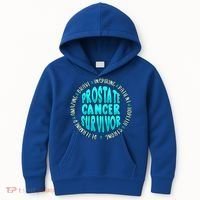 Prostate Cancer Survivor Cute Gift Kids Hoodie thumb 0