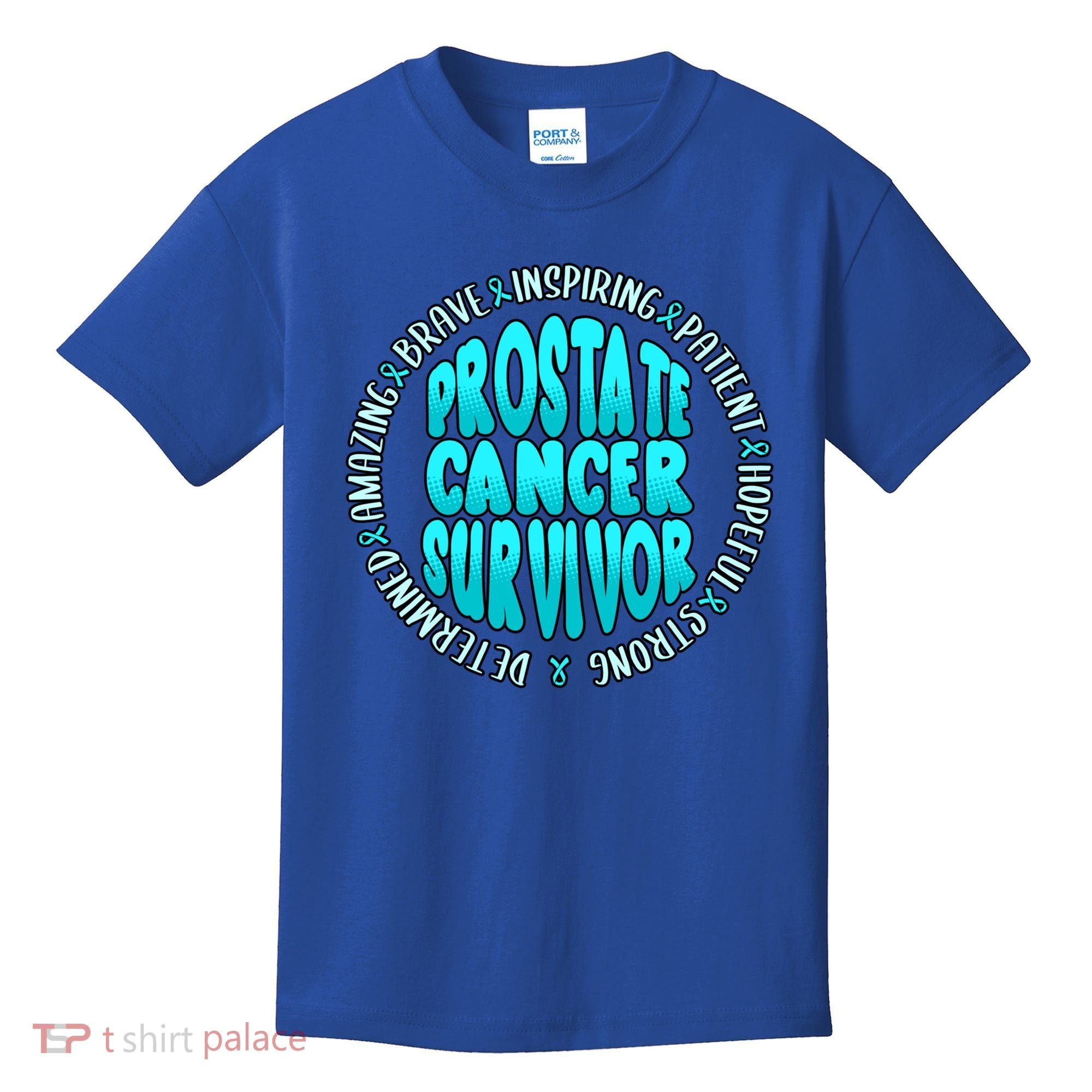 Prostate Cancer Survivor Cute Gift Kids T-Shirt