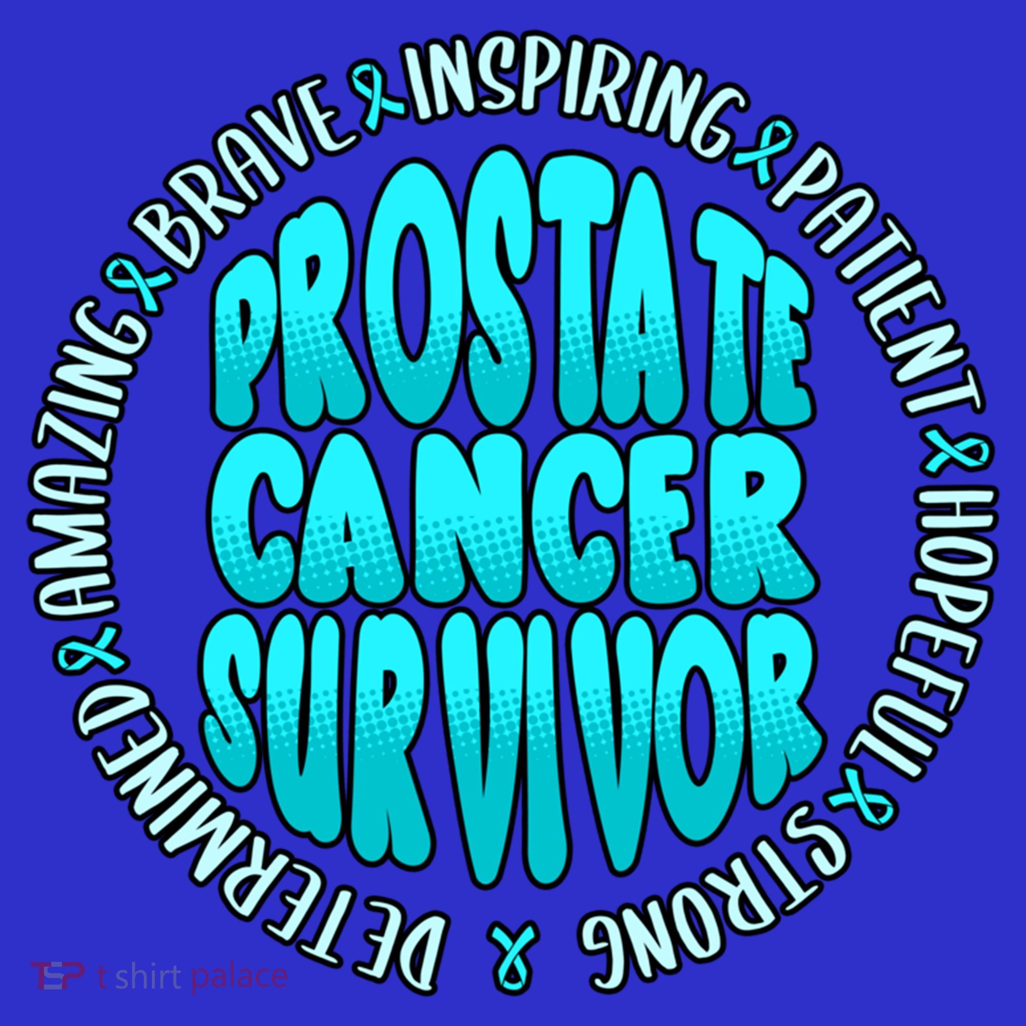Prostate Cancer Survivor Cute Gift Kids T-Shirt