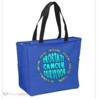 Prostate Cancer Survivor Cute Gift Tote Bag thumb 2