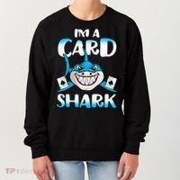 Poker Card Shark Casino Gamble Beach Women's Sweatshirt thumb 0
