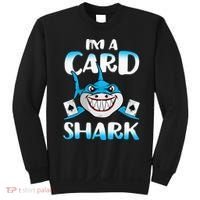 Poker Card Shark Casino Gamble Beach Sweatshirt thumb 0
