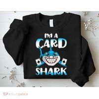 Poker Card Shark Casino Gamble Beach Sweatshirt thumb 2
