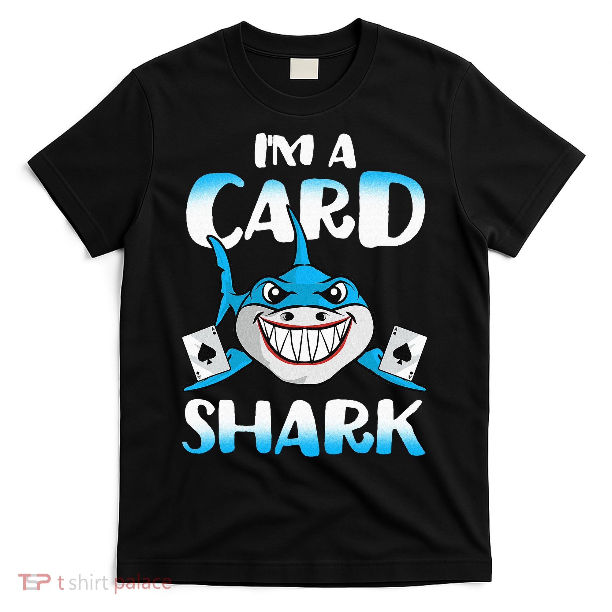 Poker Card Shark Casino Gamble Beach T-Shirt