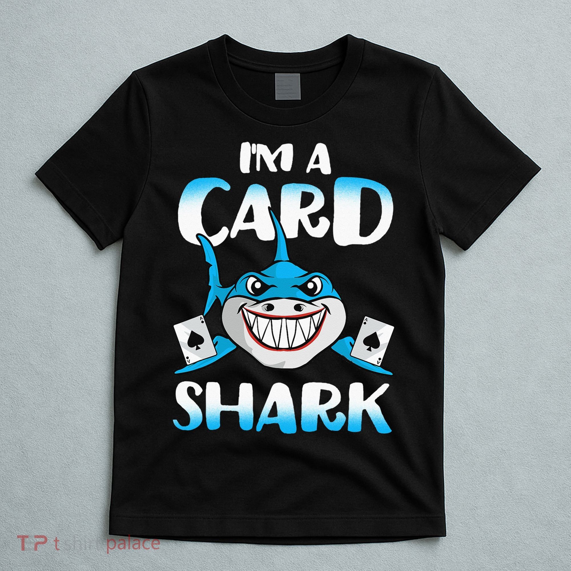 Poker Card Shark Casino Gamble Beach T-Shirt