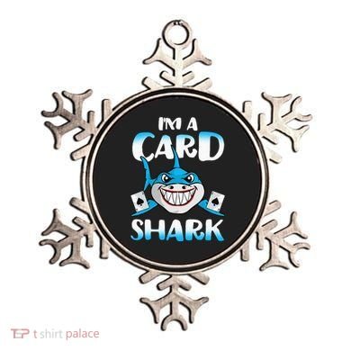 Poker Card Shark Casino Gamble Beach Ornament
