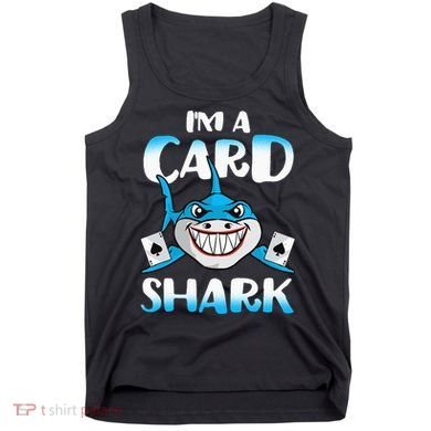 Poker Card Shark Casino Gamble Beach Tank Top