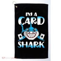Poker Card Shark Casino Gamble Beach Golf Towel thumb 0