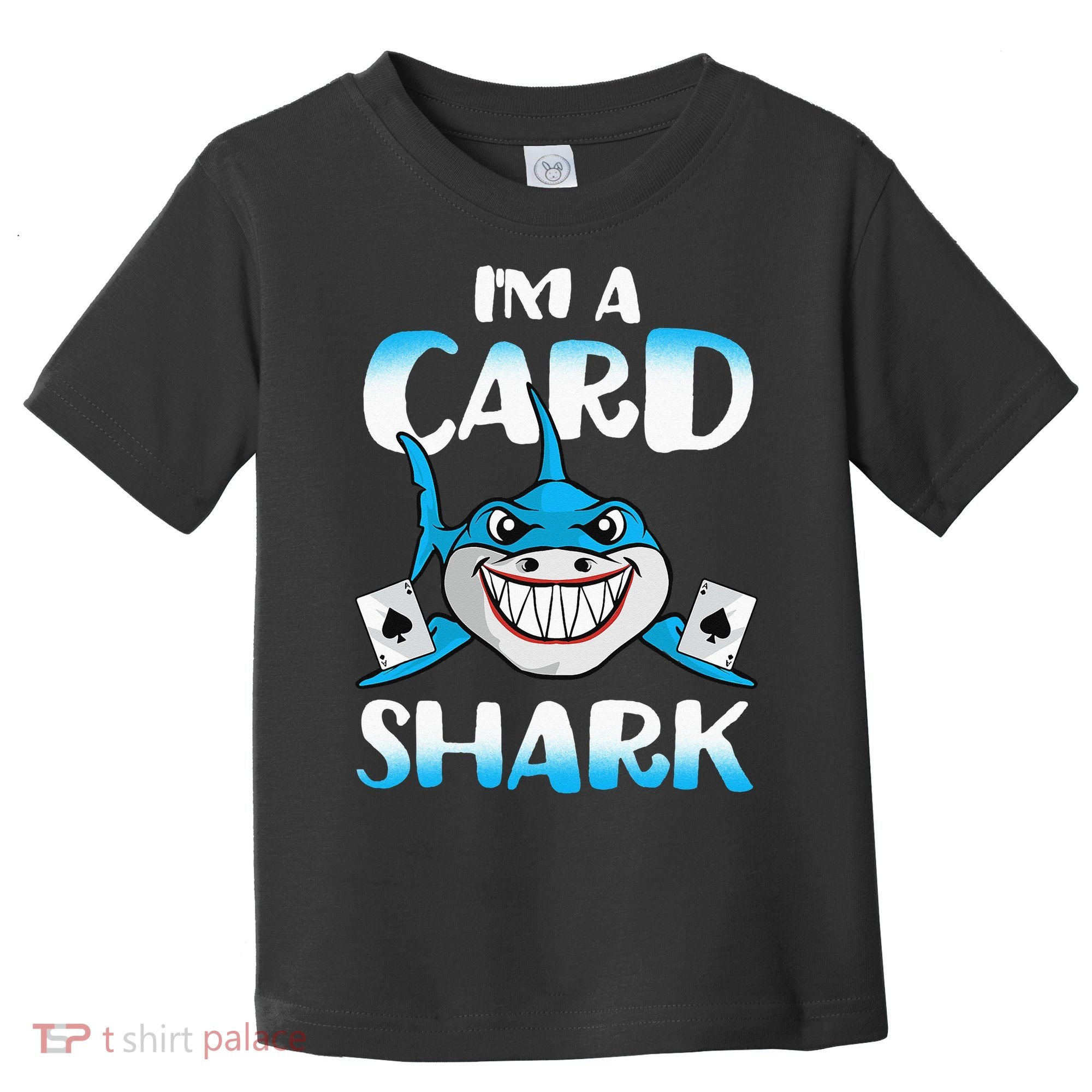 Poker Card Shark Casino Gamble Beach Toddler T-Shirt
