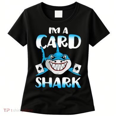 Poker Card Shark Casino Gamble Beach Women's T-Shirt
