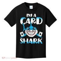 Poker Card Shark Casino Gamble Beach Kids T-Shirt thumb 0