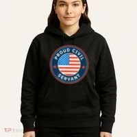 Proud Civil Servant Support Federal Workers Hoodie thumb 5