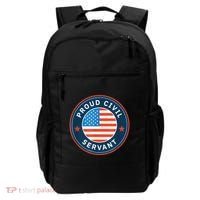 Proud Civil Servant Support Federal Workers Backpack thumb 0