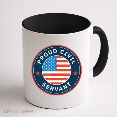 Proud Civil Servant Support Federal Workers Coffee Mug back