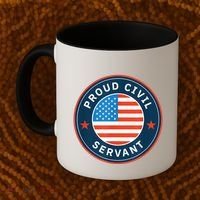 Proud Civil Servant Support Federal Workers Coffee Mug thumb 2