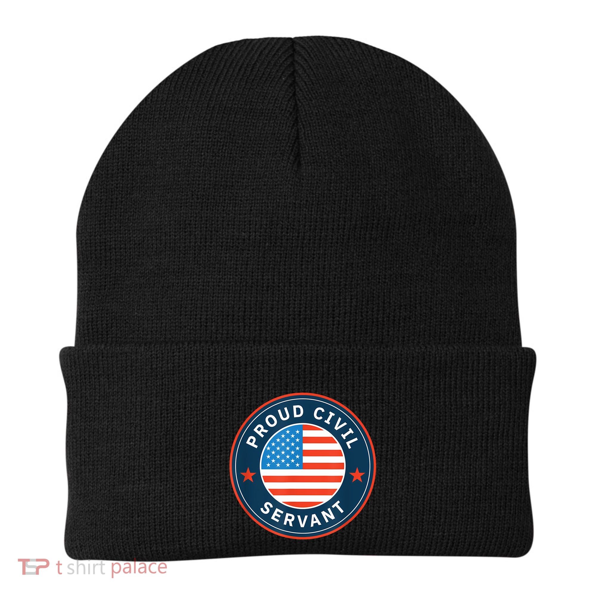 Proud Civil Servant Support Federal Workers Beanie