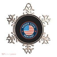 Proud Civil Servant Support Federal Workers Ornament thumb 0