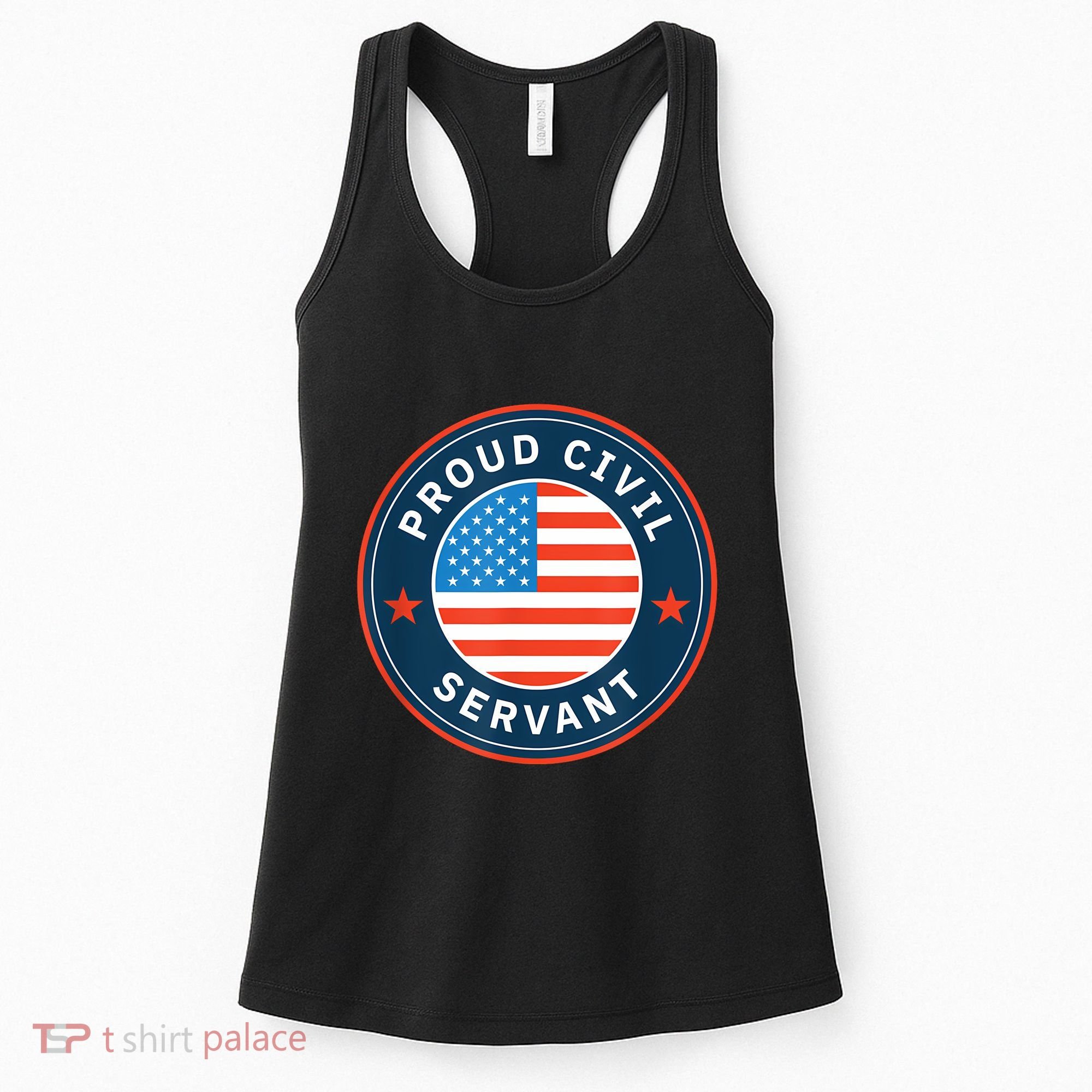 Proud Civil Servant Support Federal Workers Women's Tank Top