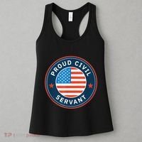 Proud Civil Servant Support Federal Workers Women's Tank Top thumb 3