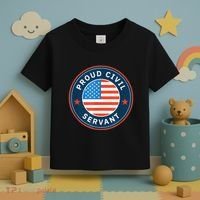 Proud Civil Servant Support Federal Workers Toddler T-Shirt thumb 3